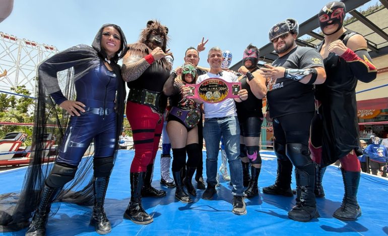 Tabe celebra con niñas y niños de MH en Parque Aztlán