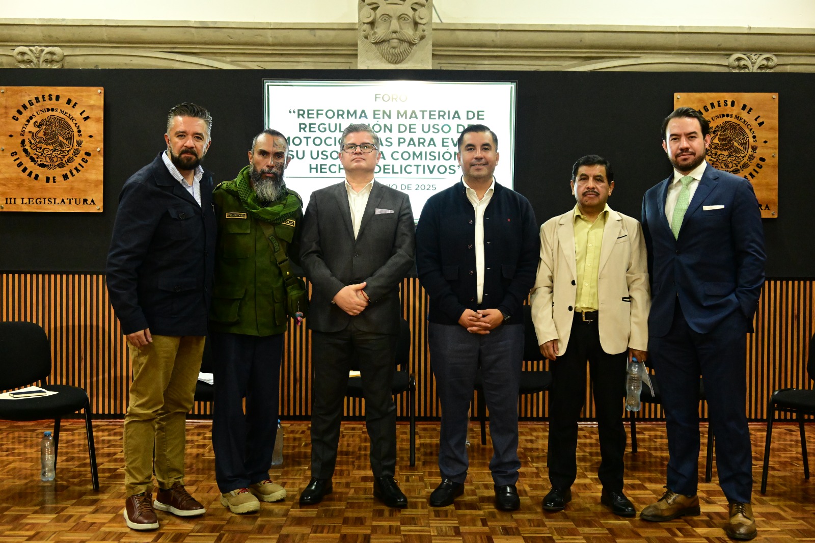 Congreso impulsa acciones de seguridad para uso de motocicletas