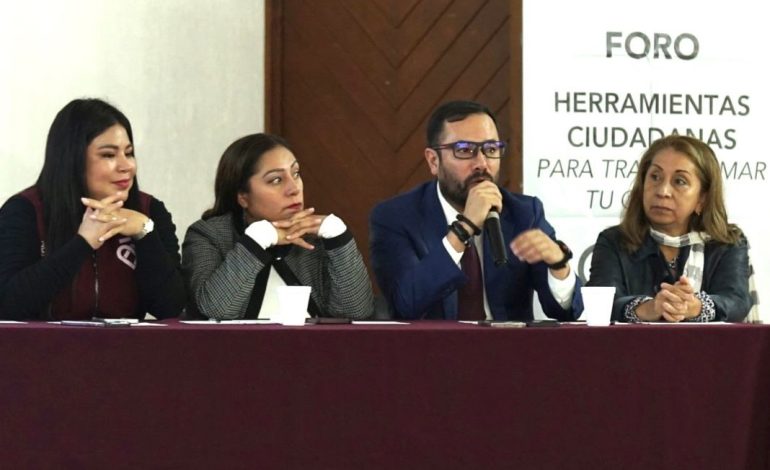Diputados celebran foro sobre presupuesto participativo