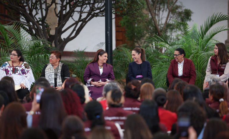 Brugada y Sheinbaum ratifican derecho de las mujeres a una vida libre de violencia