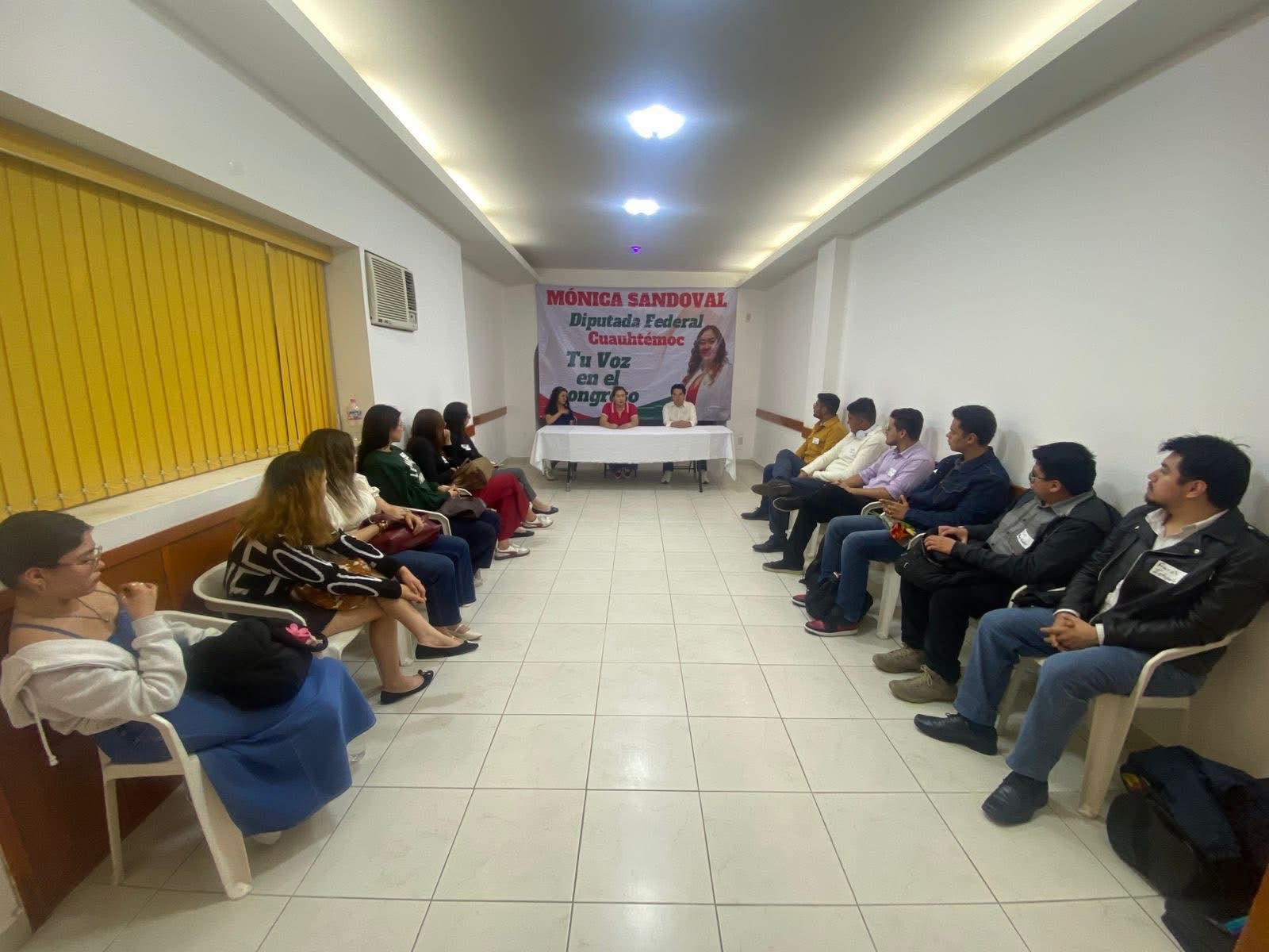 Diputada Mónica Sandoval es responsable del despojo del PRD en la Cuauhtémoc: Rita Contreras
