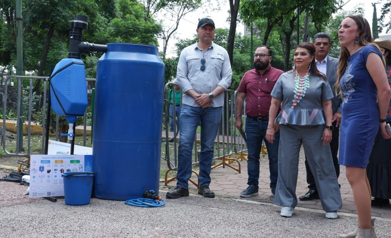 Presenta Brugada programa ‘Cosecha de Lluvias’ en Coyoacán