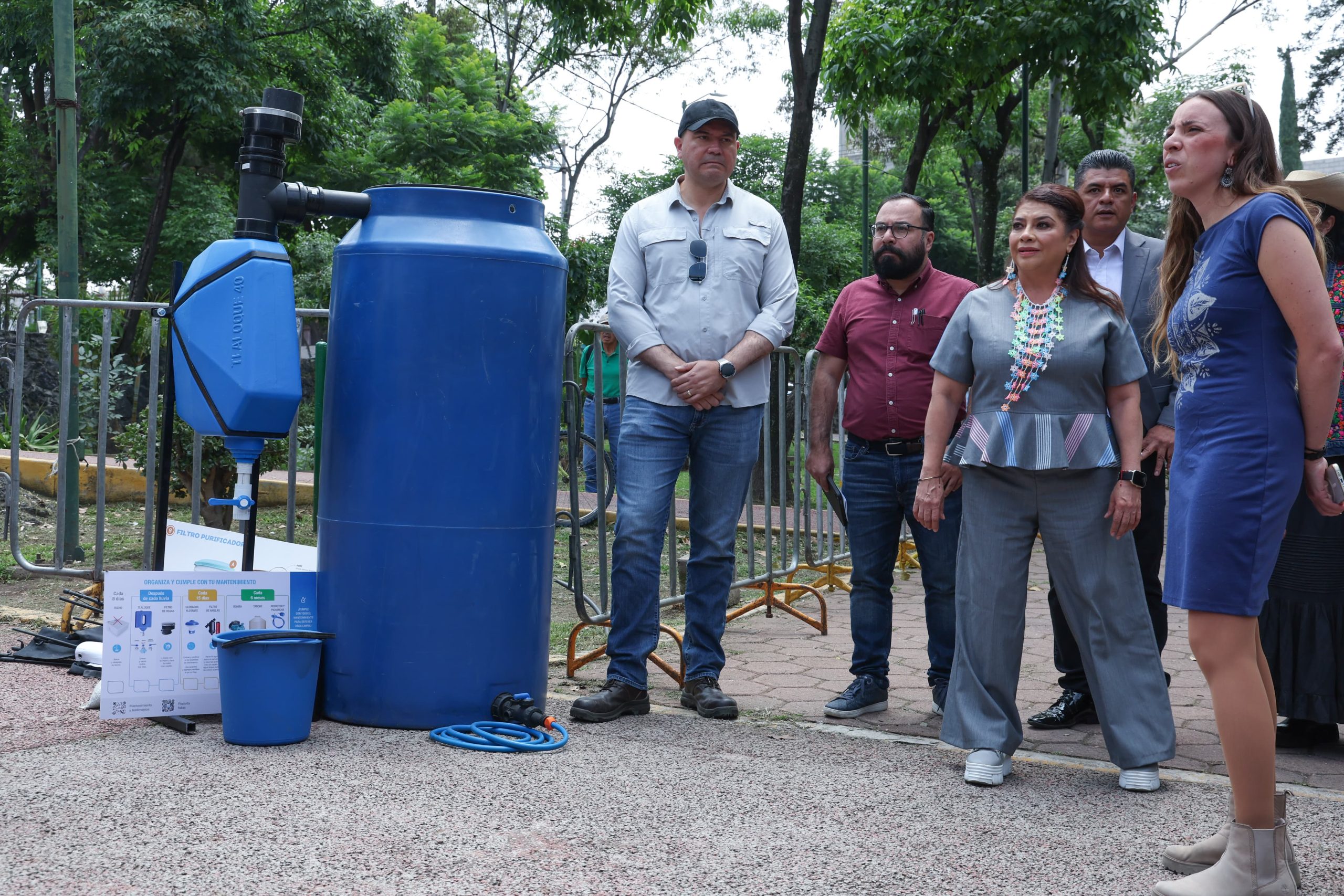 Presenta Brugada programa ‘Cosecha de Lluvias’ en Coyoacán
