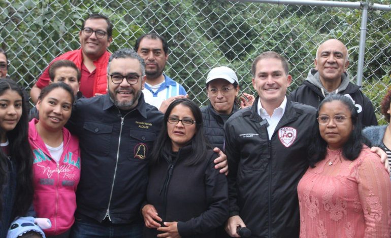 Alcaldes de La Magdalena Contreras y ÁO entregan Puente Coyotera rehabilitado