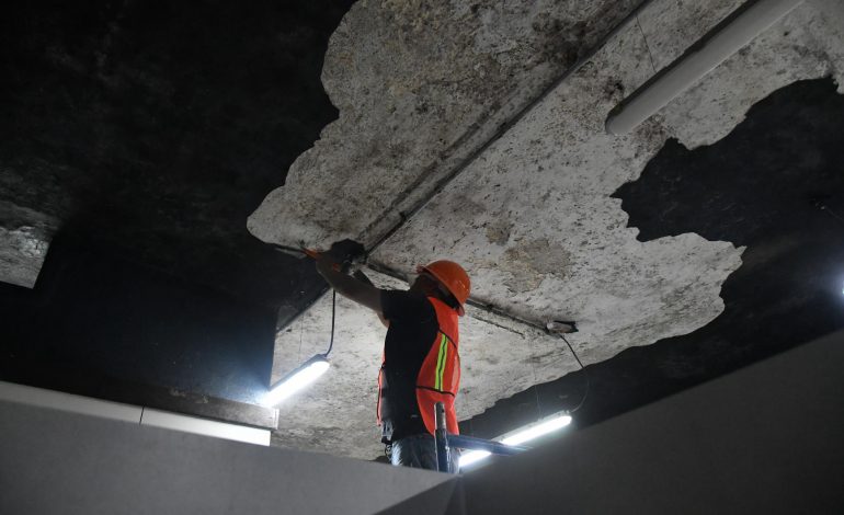 Alcaldía BJ realiza mantenimiento a la Alberca Olímpica