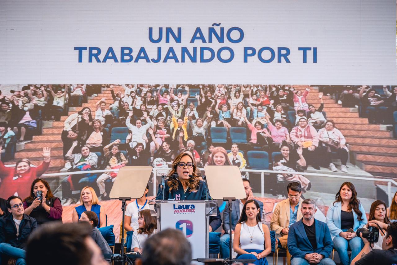 Laura Álvarez presenta primer año de compromisos cumplidos