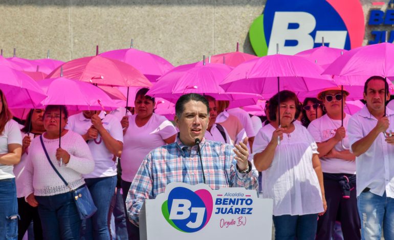 No están solas las vecinas de BJ que luchan contra el cáncer: Luis Mendoza