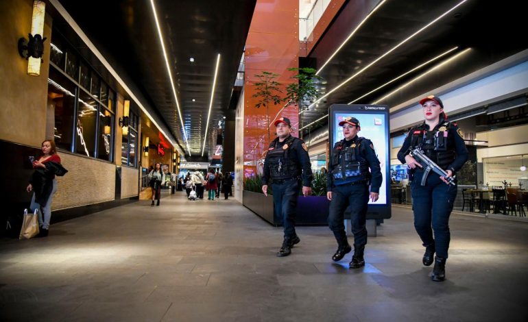 Alcalde Luis Mendoza refuerza seguridad Blindar BJ 360º en centros comerciales