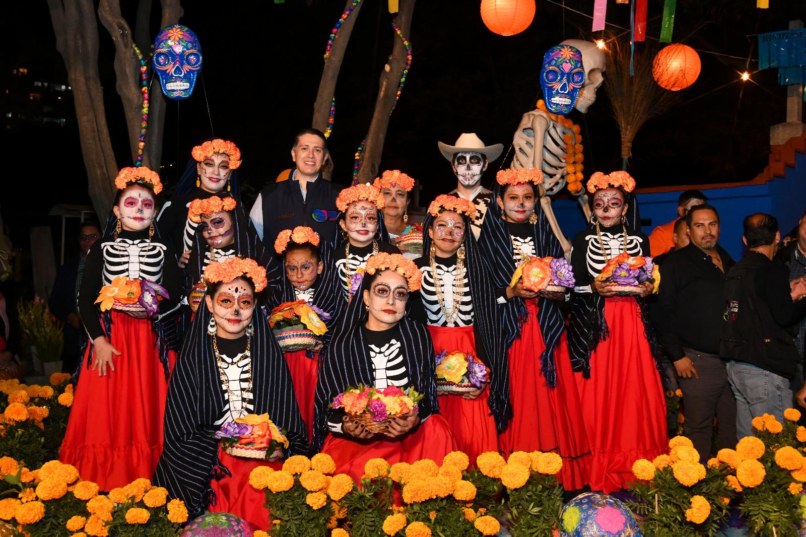 Inician festividades por el Día de Muertos en Benito Juárez