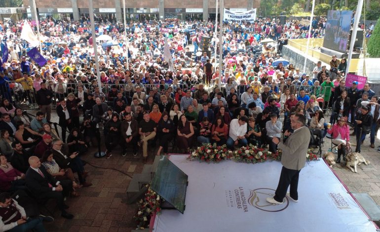 Mercado destaca rescate y transformación de La Magdalena Contreras