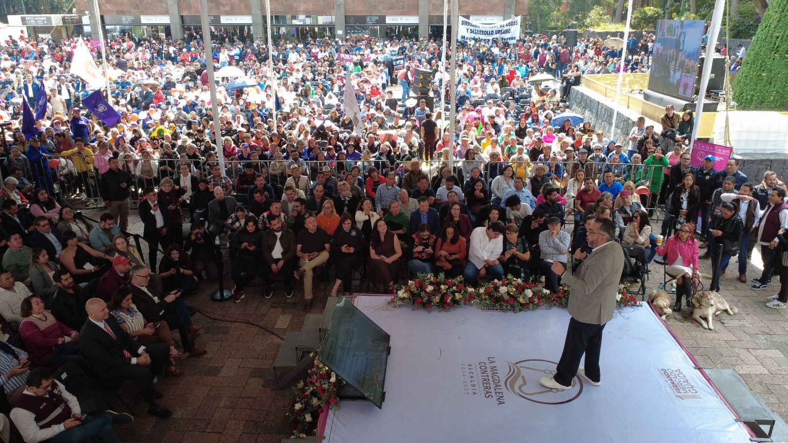 Mercado destaca rescate y transformación de La Magdalena Contreras