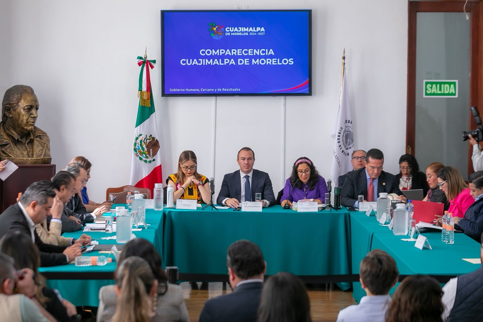 Orvañanos destaca avances en apoyos sociales y seguridad en Cuajimalpa