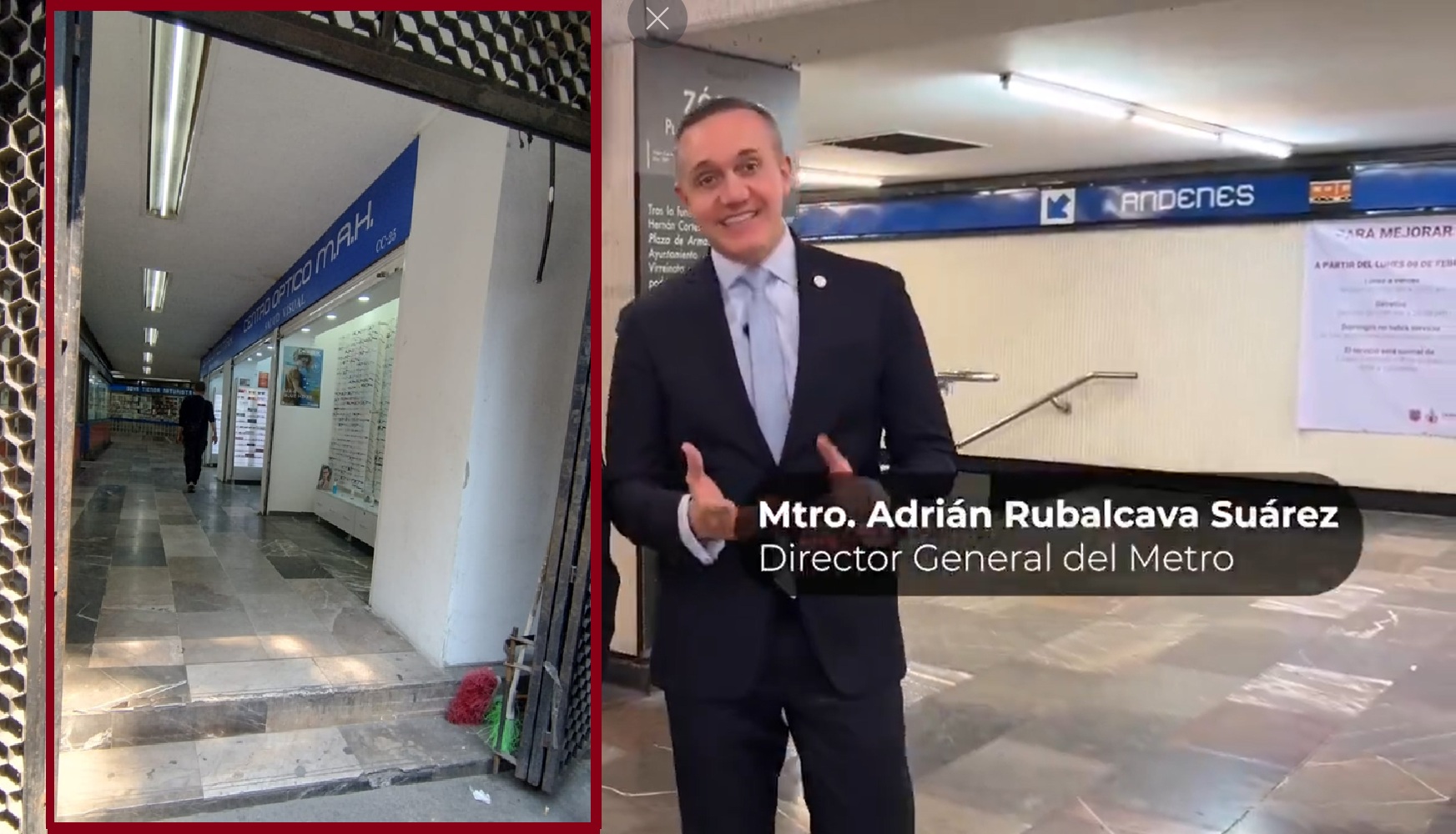 “Privatizan” espacios en estaciones del Metro