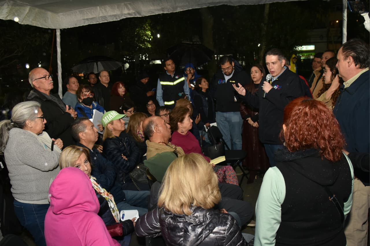 Luis Mendoza inicia en San Pedro de los Pinos recorridos por las 56 colonias de BJ