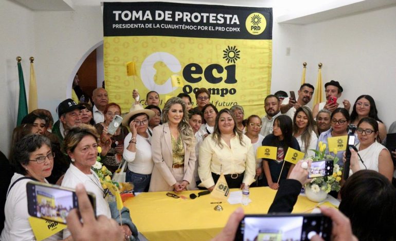 Avanza la reconstrucción del PRD CDMX