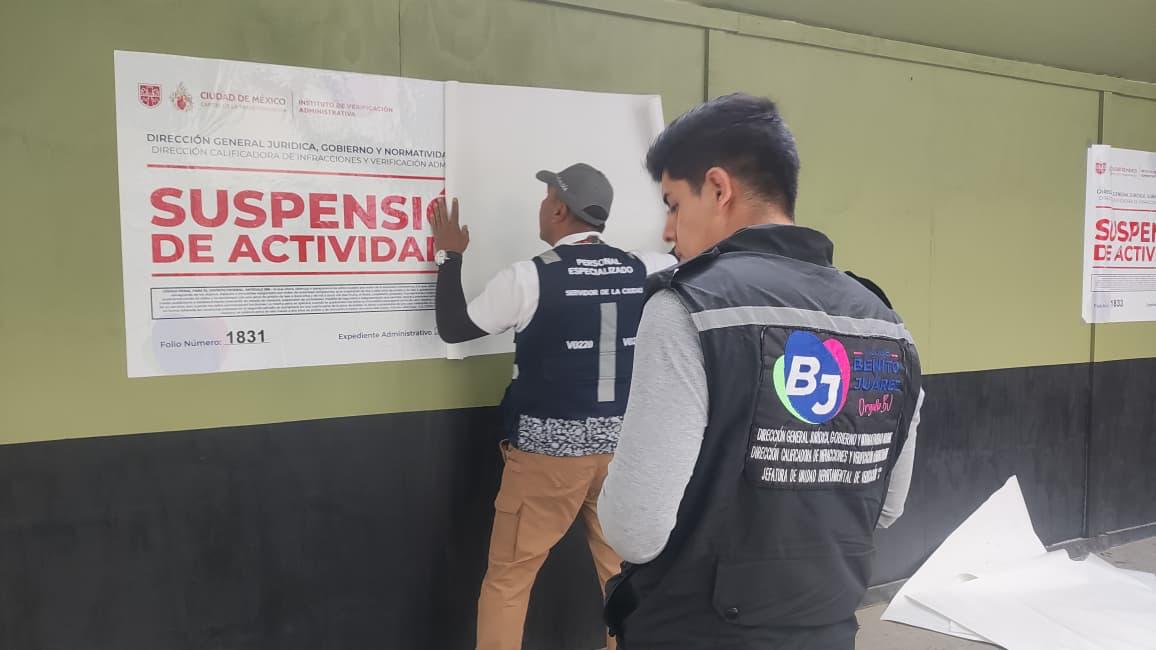 Suspenden INVEA y Alcaldía Benito Juárez construcción en colonia Del Valle