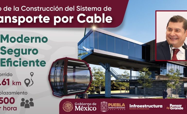 Armenta busca corregir los errores del Teleférico de Puebla
