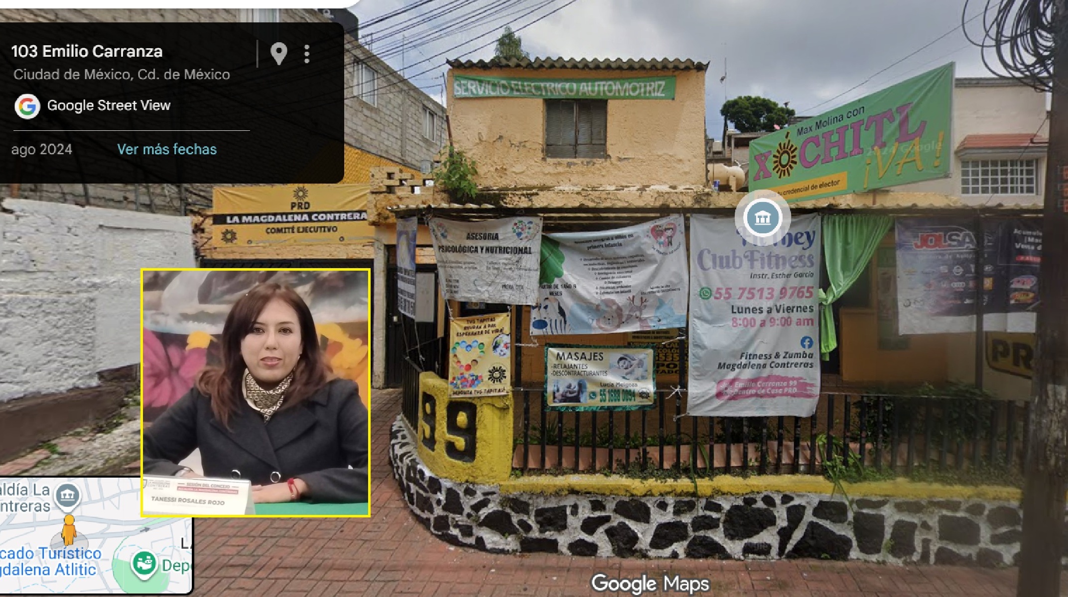 Ex concejala tiene su guardería en inmueble del PRD