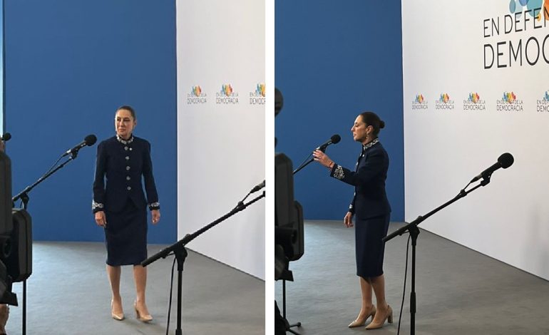 No hay crisis diplomática con España: Sheinbaum 