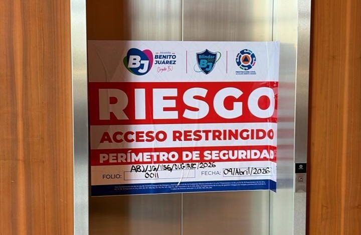 Por seguridad, Alcaldía BJ restringe operación de elevadores en Torre Mitikah