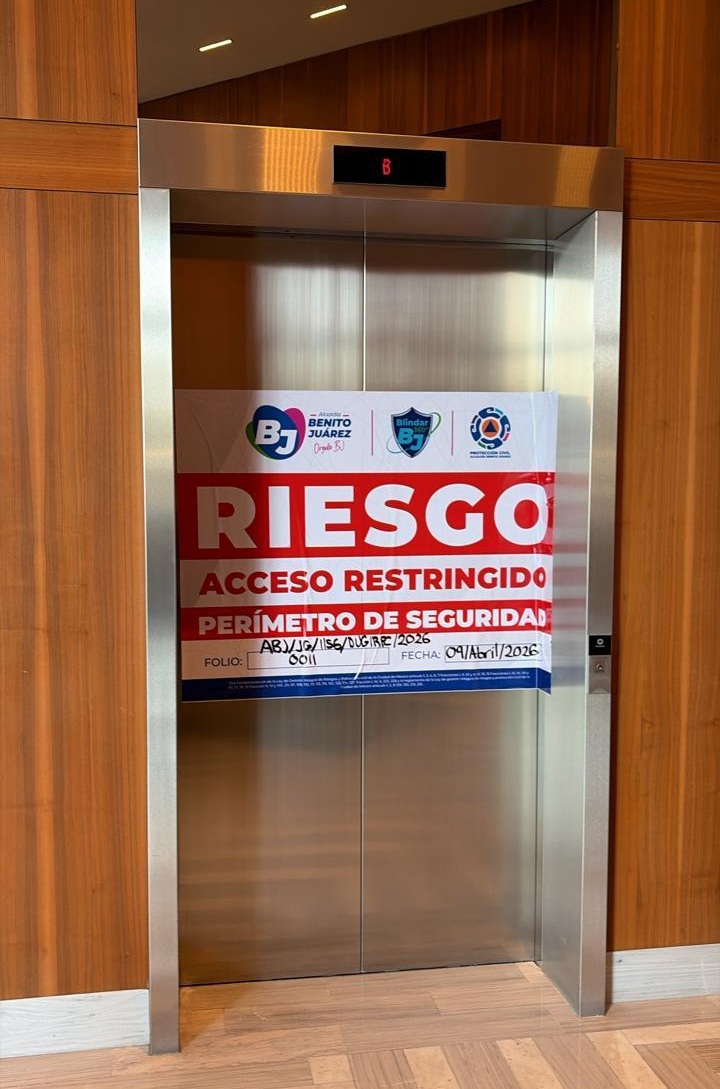 Por seguridad, Alcaldía BJ restringe operación de elevadores en Torre Mitikah