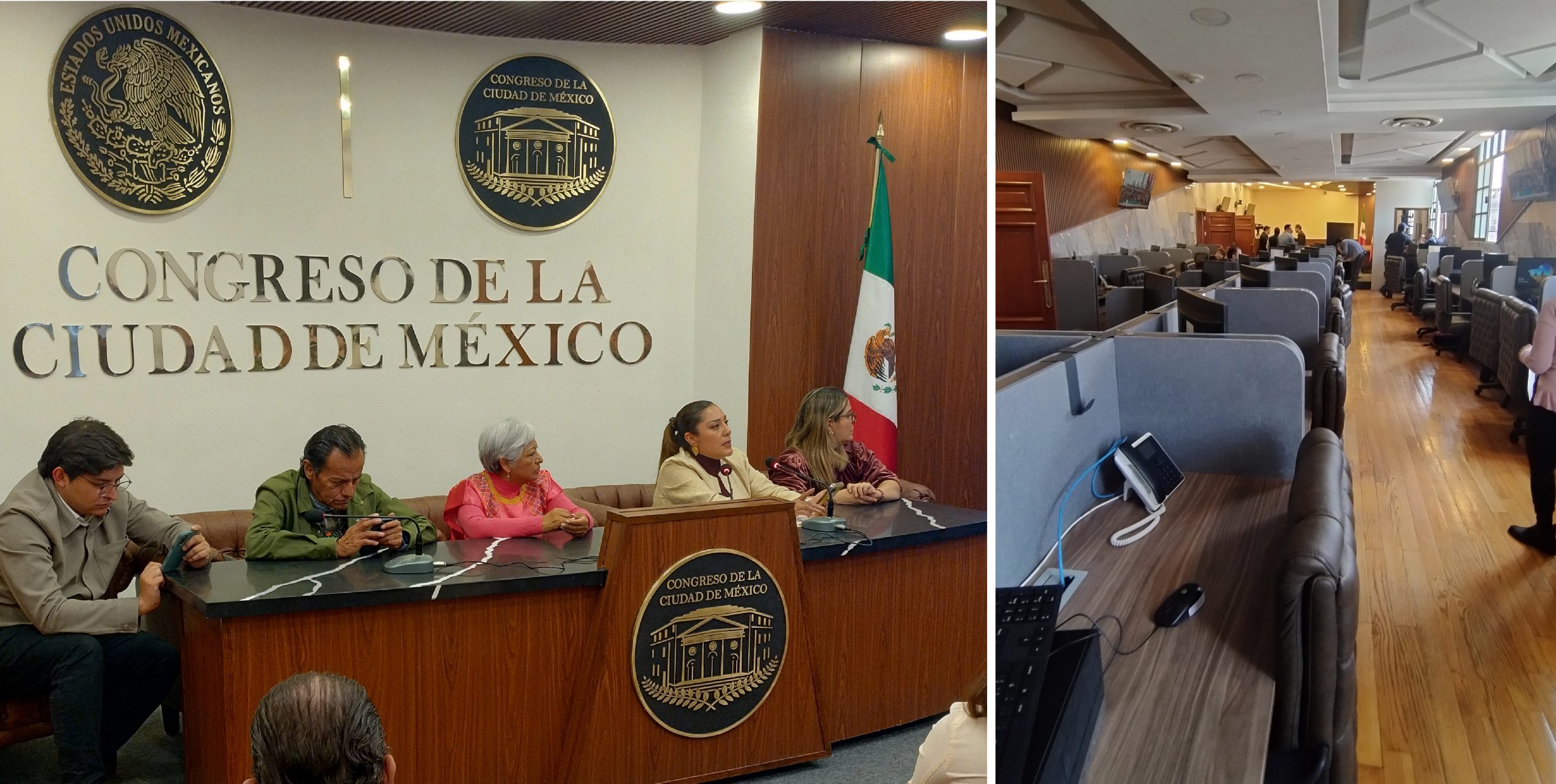 Sala de prensa y de conferencias categoría CDMX