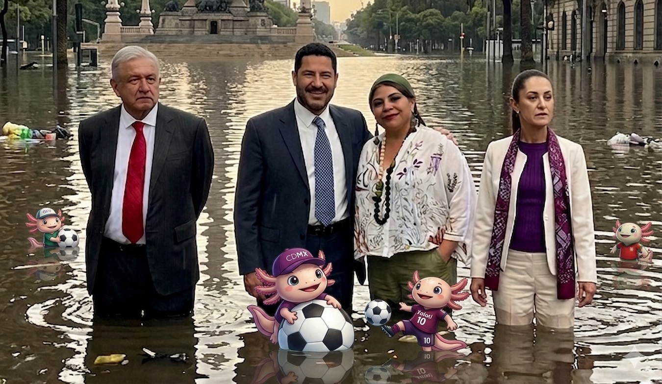 Desdén mundialista de AMLO, Sheinbaum y Batres