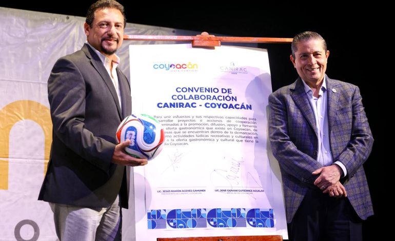 Coyoacán y CANIRAC se alían por la gastronomía y economía local