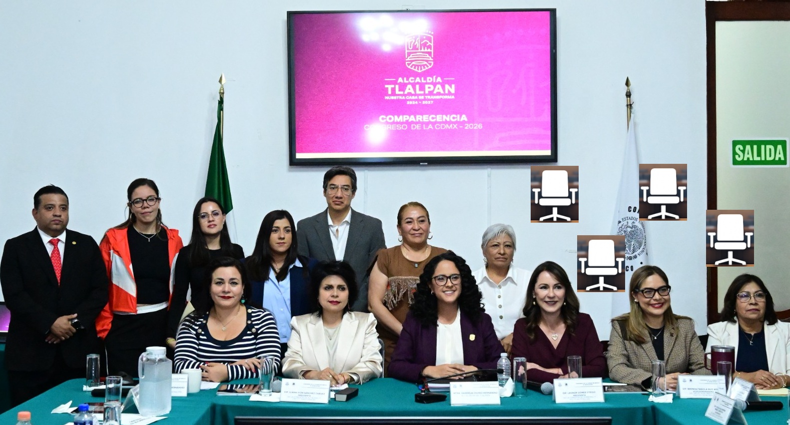 Alcladesa Osorio fractura a Morena en Tlalpan