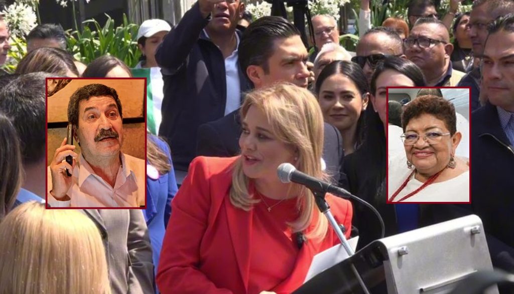 El salvamento de Godoy a Corral, que data de agosto de 2024: el entonces encargado de la Fiscalía capitalina, Ulises Lara –personero de Godoy– acudió a un restaurante en la colonia Roma para rescatar al chihuahuense-estadounidense (tiene doble nacionalidad), porque sobre él pesaba una orden de aprehensión. FOTOS: Especial