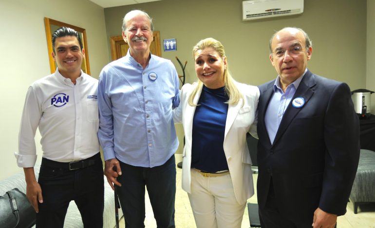 Maru junta a Fox y a Calderón, 20 años después