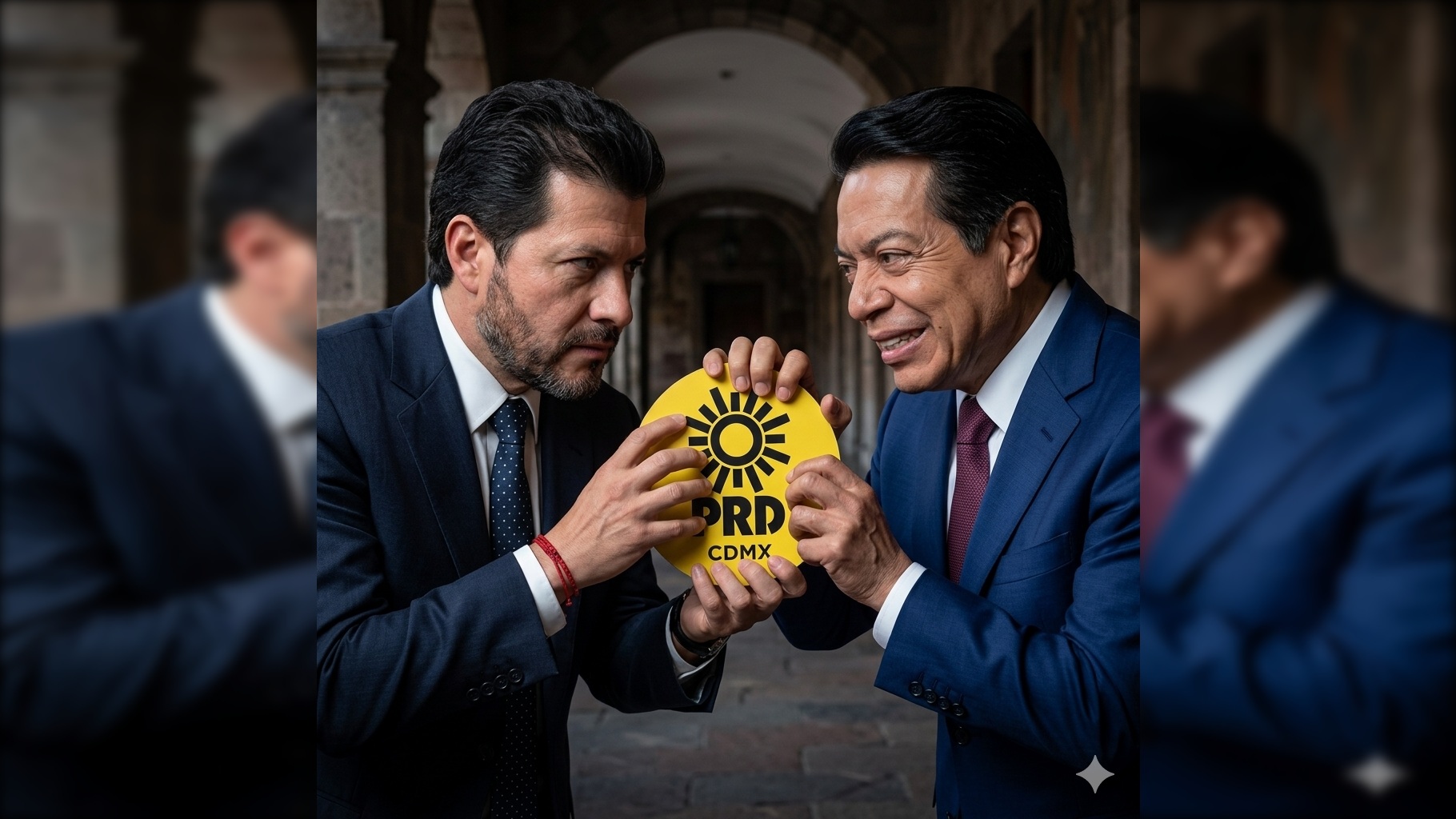 Los morenistas Mario Delgado y Lobo Román se quieren agandallar el PRD CDMX