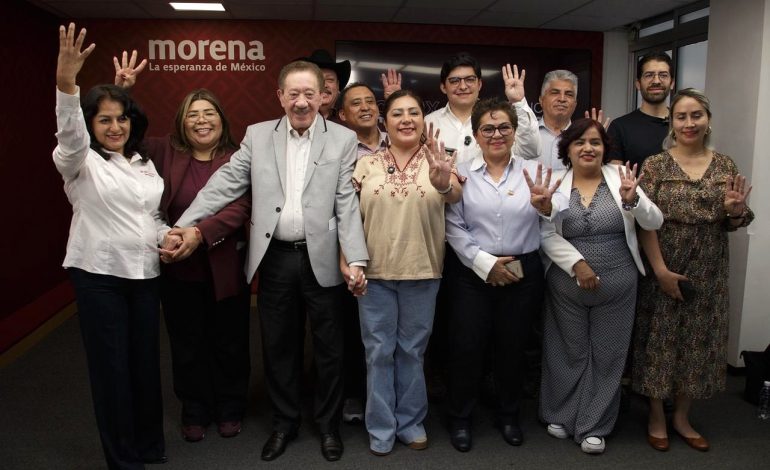 Hay Díaz Polanco para rato en Morena CDMX