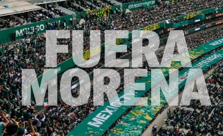 «¡Fuera Morena¡”, voz del Azteca en el triunfo del Tri