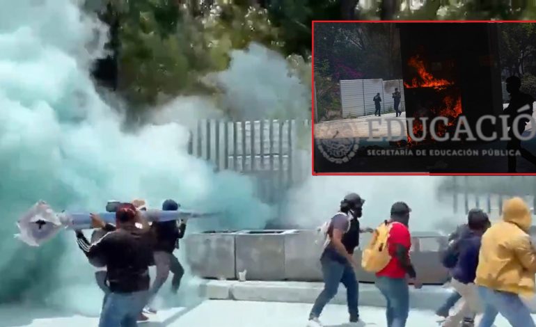 Sheinbaum permite violencia de la CNTE