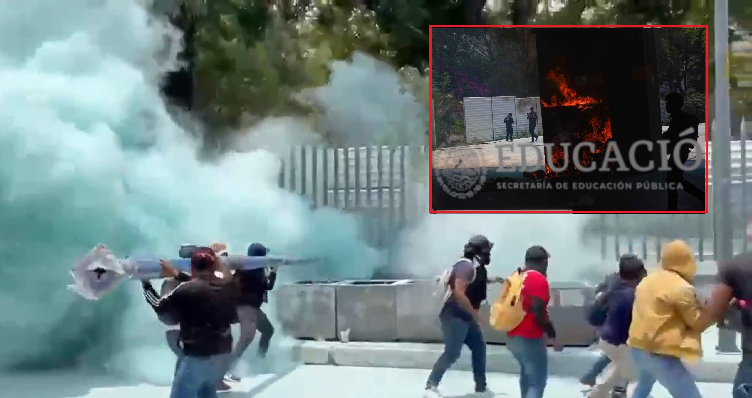 Sheinbaum permite violencia de la CNTE